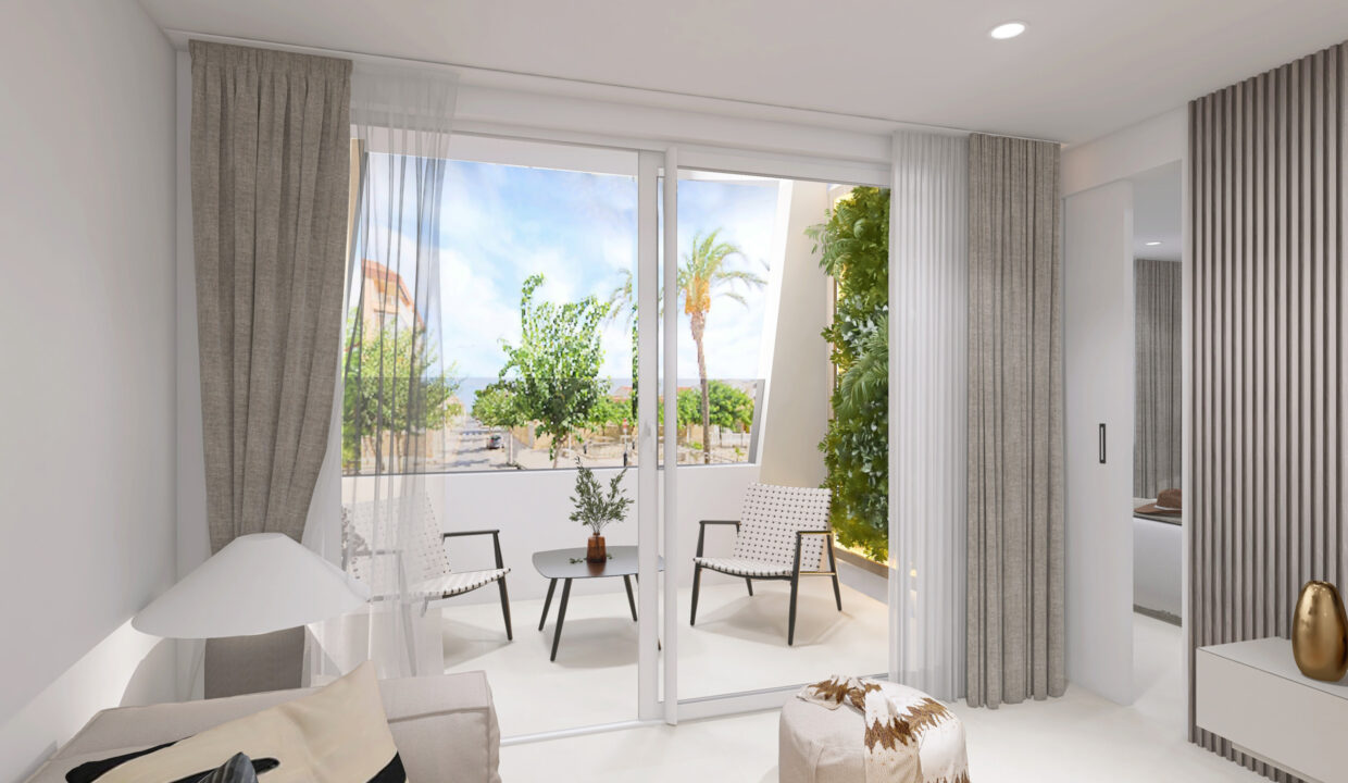 Apartamento-Playa-Jesuitas_vista-balcon-scaled